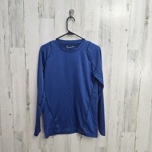 Under Armour Men's Blue Long Sleeve Shirt Size Small